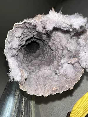 Before-Dryer Vent Cleaning Before-Dryer Vent Cleaning